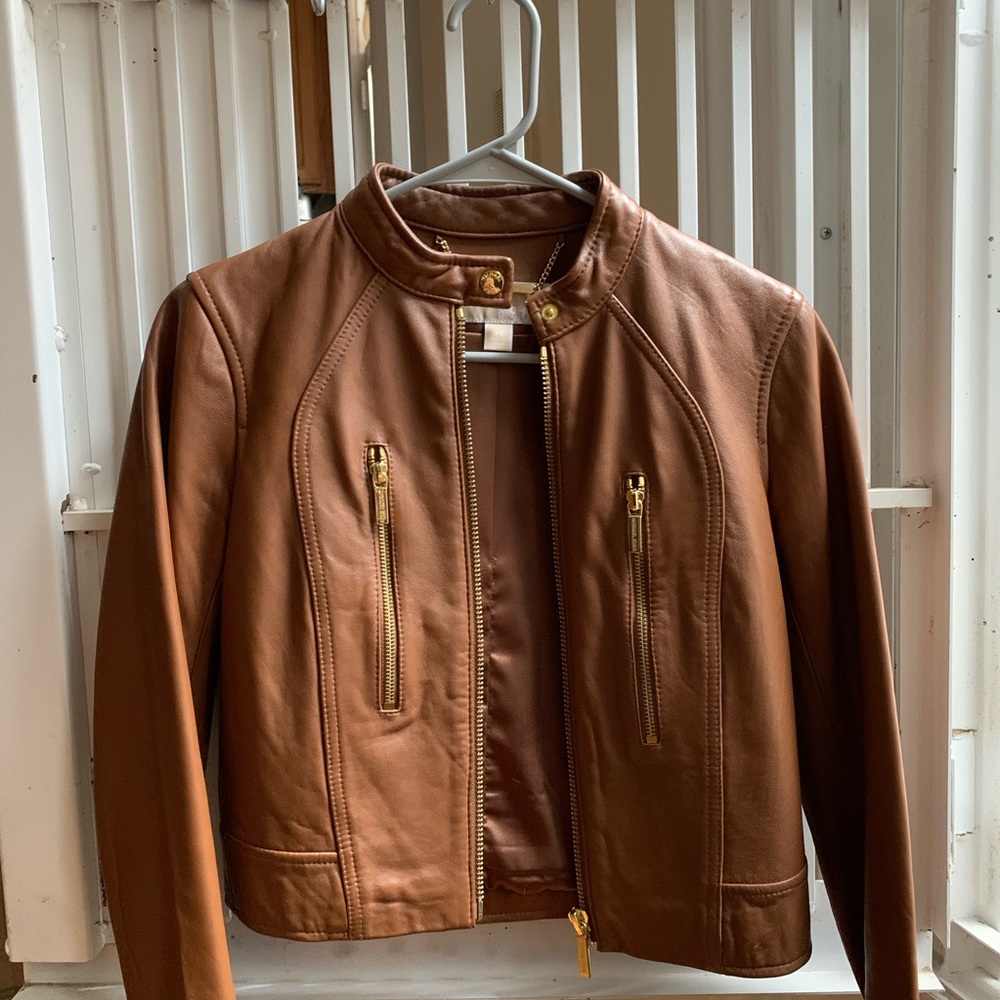 Michael Kors Leather Jacket